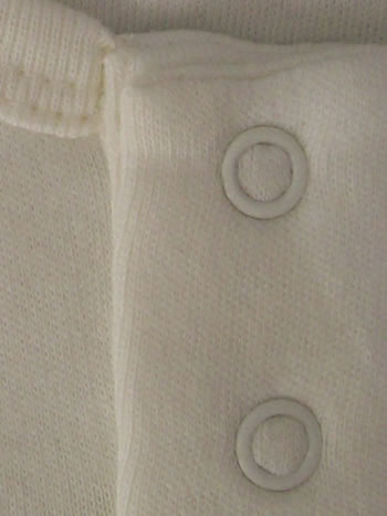 playsuit - buttons close-up