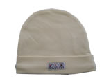 organic beanie - natural