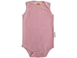 organic singlet body suit - pink nectar