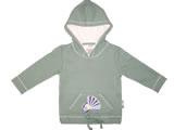 organic hoodie - fantail - green bay