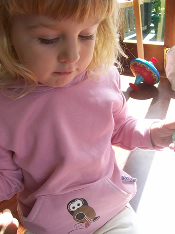 hoody - morepork : organic cotton sustainable style for kids