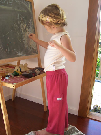 pocket pants : beautiful organic cotton clothing for children