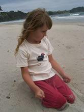 t-shirt - pukeko : eco-cool organic cotton baby clothes