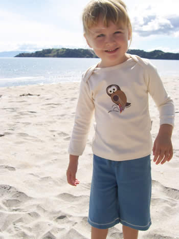 envelope t-shirt : organic cotton eco-hip baby clothes